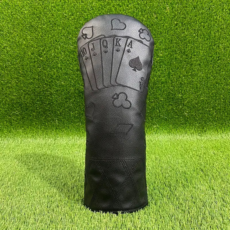Premium Black Poker Head Cover