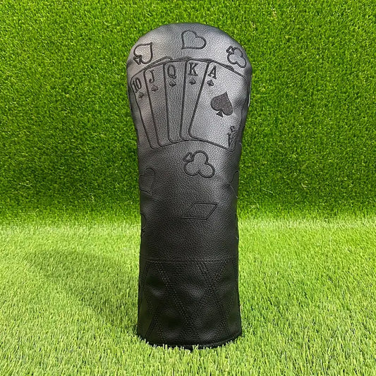 Premium Black Poker Head Cover